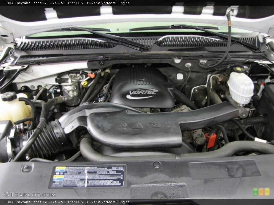 5.3 Liter OHV 16-Valve Vortec V8 Engine for the 2004 Chevrolet Tahoe #77571311