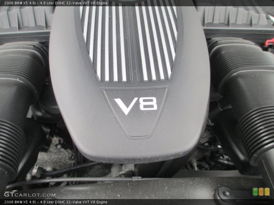 4.8 Liter DOHC 32-Valve VVT V8 Engine for the 2008 BMW X5 #77574807