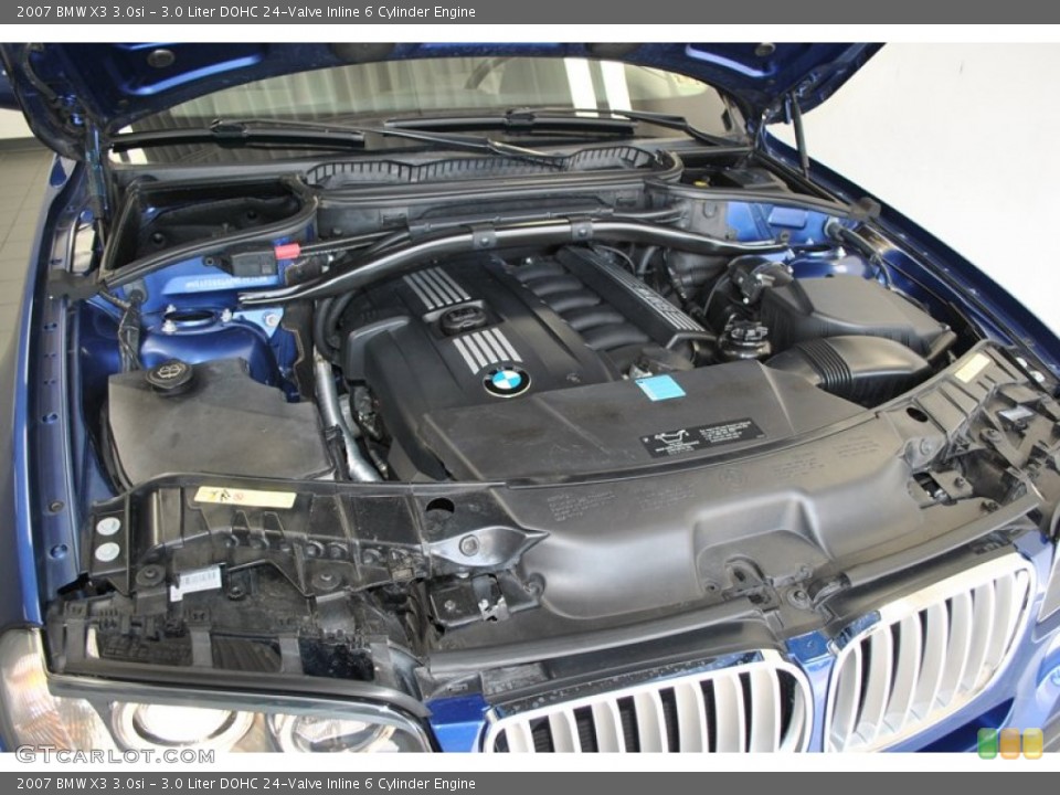 3.0 Liter DOHC 24-Valve Inline 6 Cylinder Engine for the 2007 BMW X3 #77577158