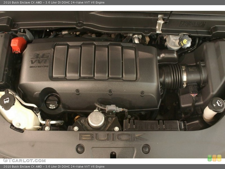 3.6 Liter DI DOHC 24-Valve VVT V6 Engine for the 2010 Buick Enclave #77580234
