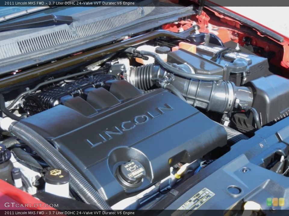 3.7 Liter DOHC 24-Valve VVT Duratec V6 Engine for the 2011 Lincoln MKS #77581252