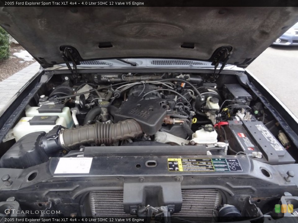 4.0 Liter SOHC 12 Valve V6 Engine for the 2005 Ford Explorer Sport Trac #77582968