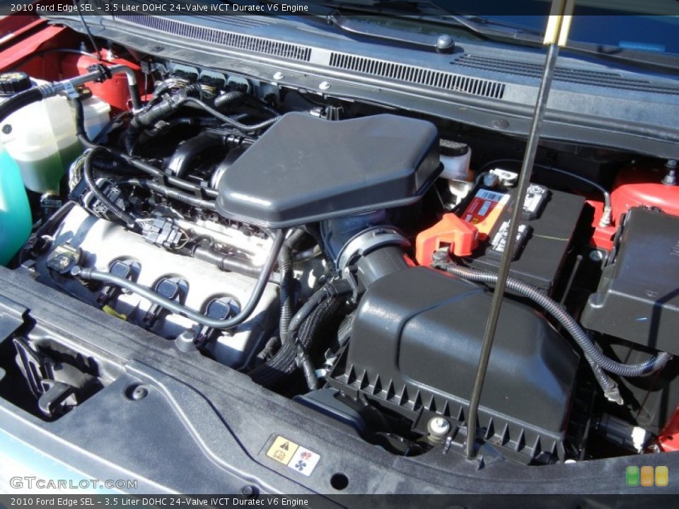 3.5 Liter DOHC 24-Valve iVCT Duratec V6 Engine for the 2010 Ford Edge #77583780