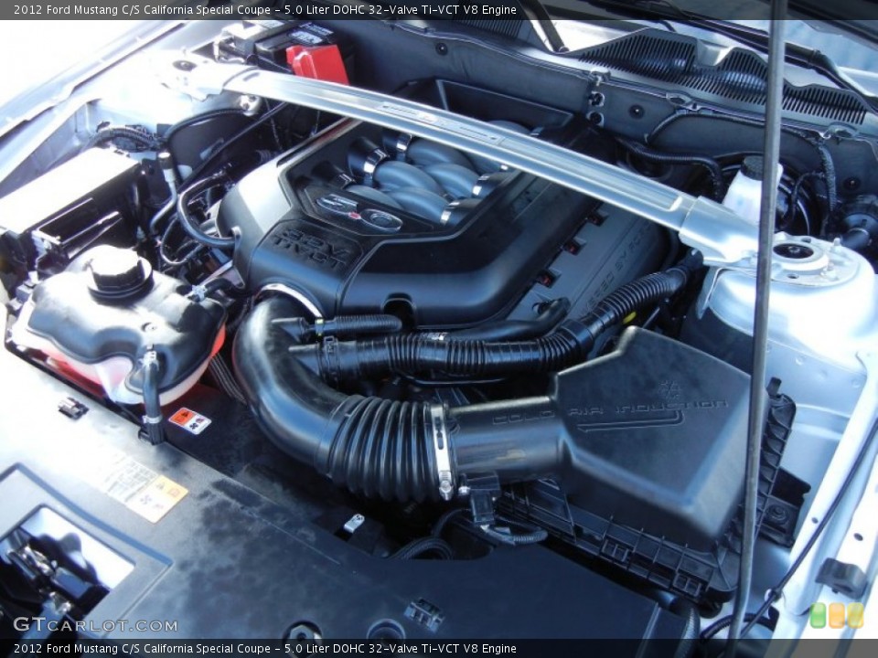 5.0 Liter DOHC 32-Valve Ti-VCT V8 Engine for the 2012 Ford Mustang #77584432