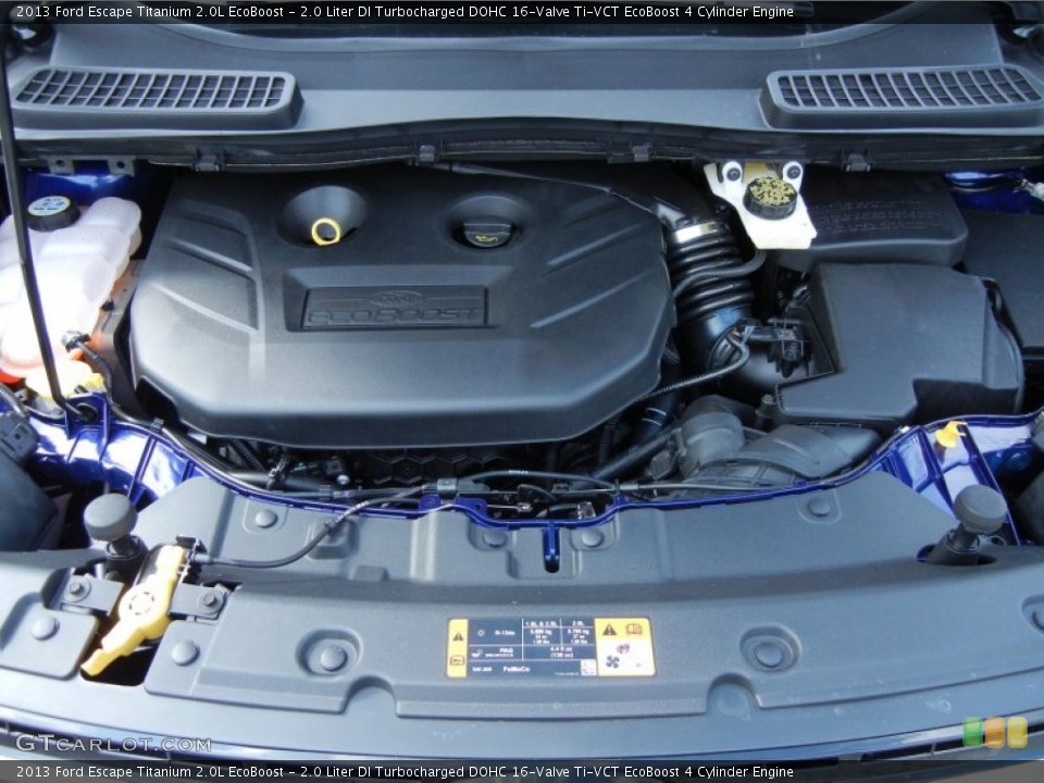 2.0 Liter DI Turbocharged DOHC 16-Valve Ti-VCT EcoBoost 4 Cylinder Engine for the 2013 Ford Escape #77586457