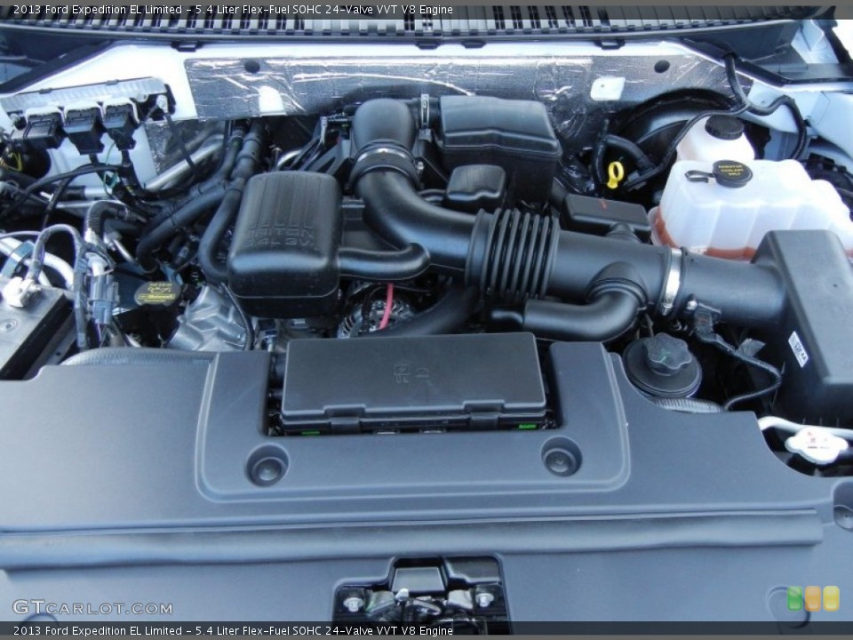 5.4 Liter Flex-Fuel SOHC 24-Valve VVT V8 Engine for the 2013 Ford Expedition #77587071