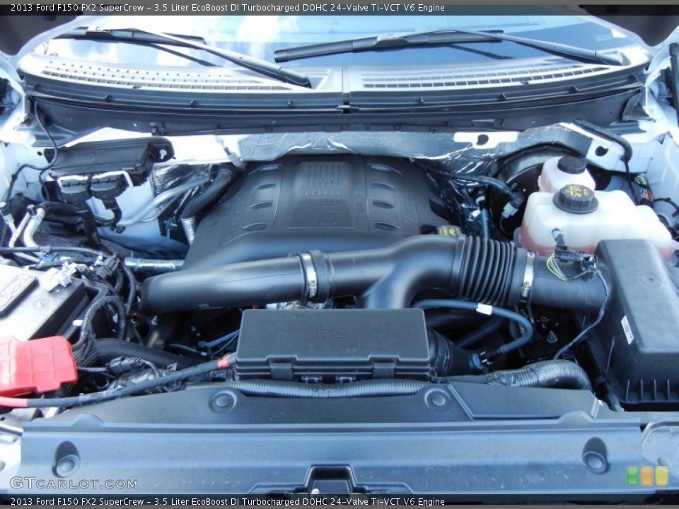 3.5 Liter EcoBoost DI Turbocharged DOHC 24-Valve Ti-VCT V6 Engine for the 2013 Ford F150 #77590224