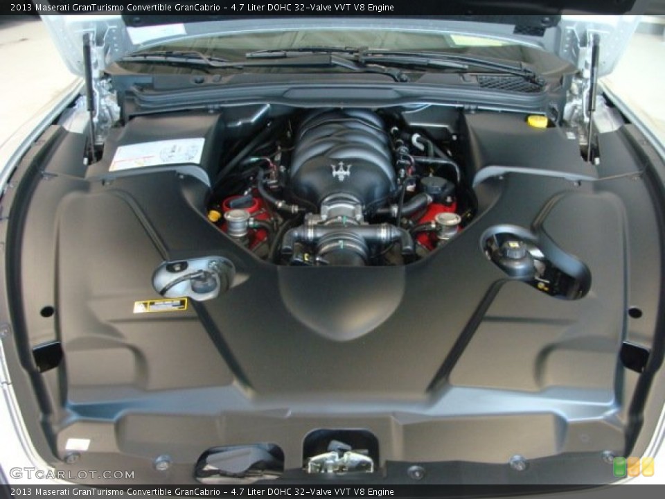 4.7 Liter DOHC 32-Valve VVT V8 Engine for the 2013 Maserati GranTurismo Convertible #77590418