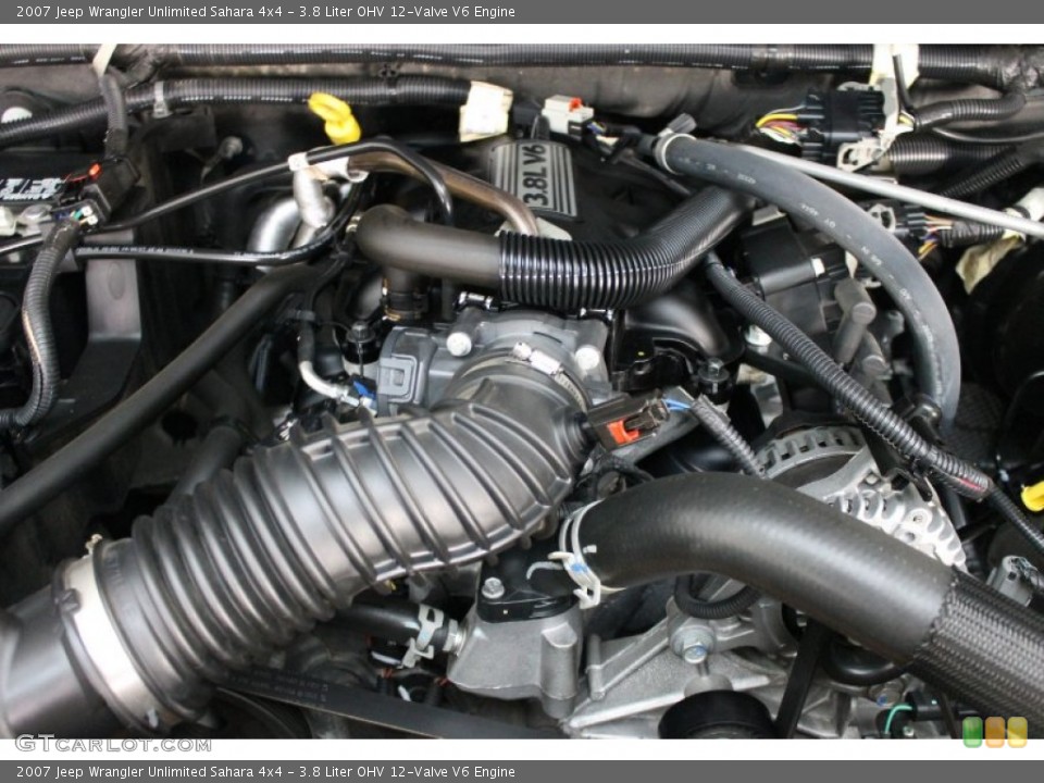 3.8 Liter OHV 12-Valve V6 Engine for the 2007 Jeep Wrangler Unlimited #77595339