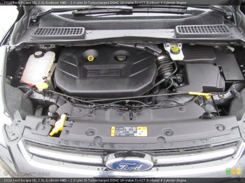 2.0 Liter DI Turbocharged DOHC 16-Valve Ti-VCT EcoBoost 4 Cylinder Engine for the 2013 Ford Escape #77596186