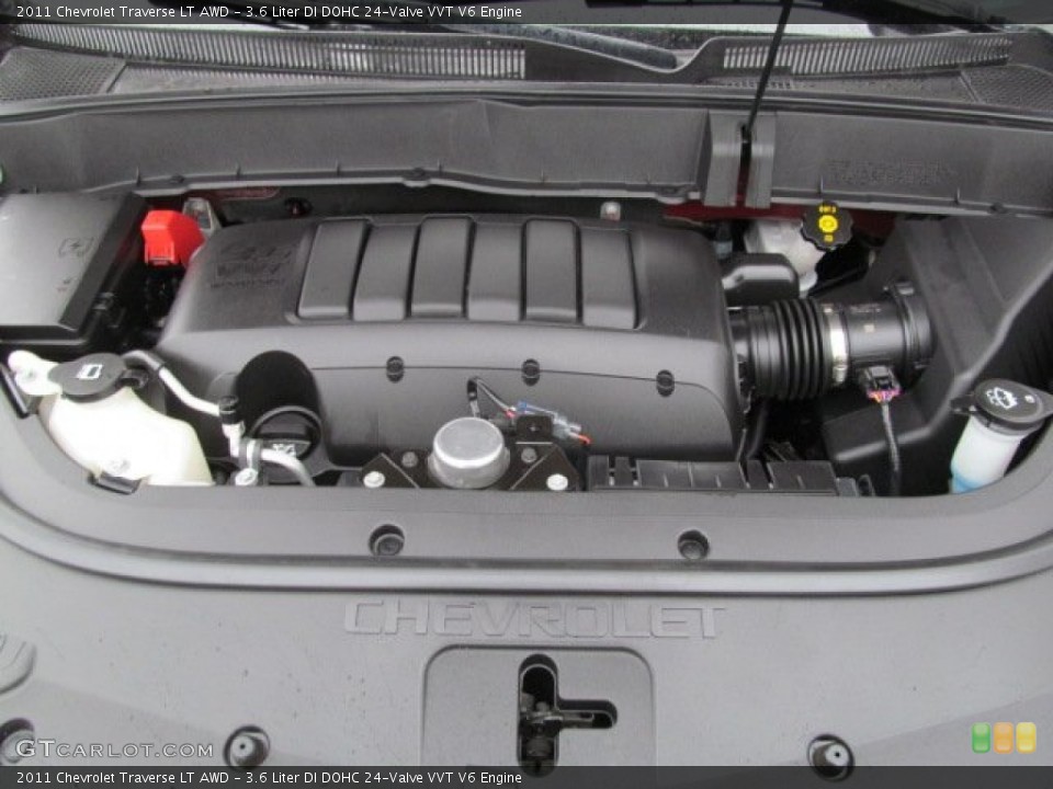 3.6 Liter DI DOHC 24-Valve VVT V6 Engine for the 2011 Chevrolet Traverse #77597004