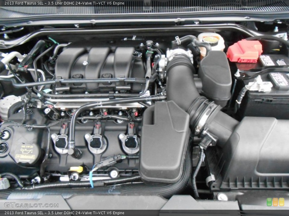 3.5 Liter DOHC 24-Valve Ti-VCT V6 Engine for the 2013 Ford Taurus #77597238