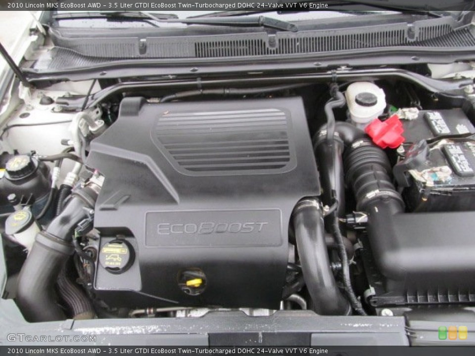 3.5 Liter GTDI EcoBoost Twin-Turbocharged DOHC 24-Valve VVT V6 Engine for the 2010 Lincoln MKS #77597323