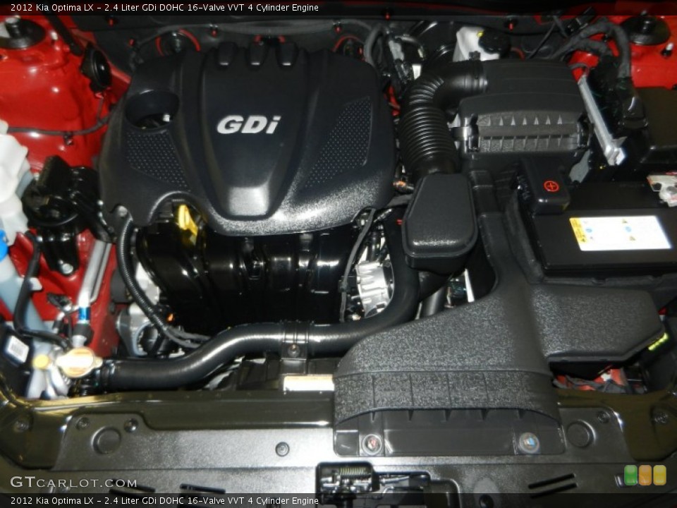 2.4 Liter GDi DOHC 16-Valve VVT 4 Cylinder Engine for the 2012 Kia Optima #77603691