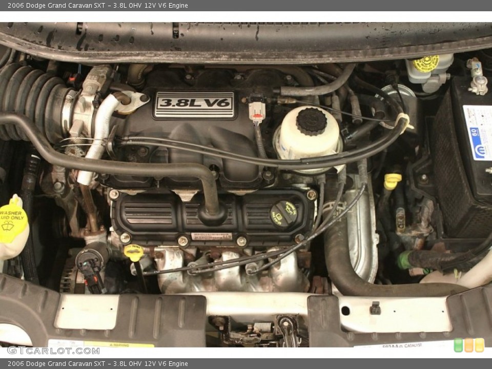 3.8L OHV 12V V6 2006 Dodge Grand Caravan Engine