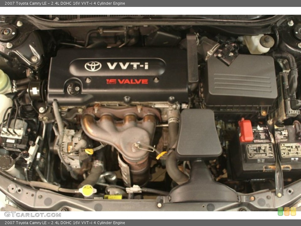 2.4L DOHC 16V VVT-i 4 Cylinder Engine for the 2007 Toyota Camry #77607054
