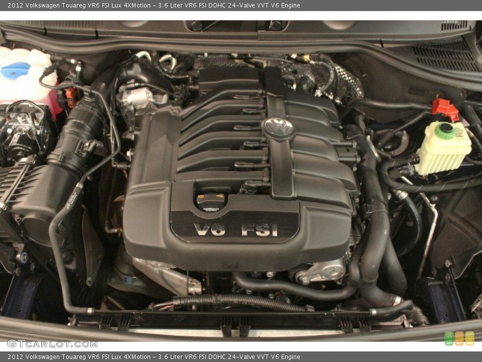 3.6 Liter VR6 FSI DOHC 24-Valve VVT V6 2012 Volkswagen Touareg Engine