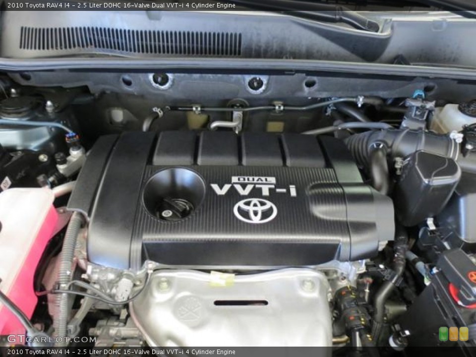 2.5 Liter DOHC 16-Valve Dual VVT-i 4 Cylinder Engine for the 2010 Toyota RAV4 #77610699