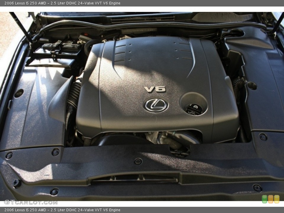 2.5 Liter DOHC 24-Valve VVT V6 Engine for the 2006 Lexus IS #77619104