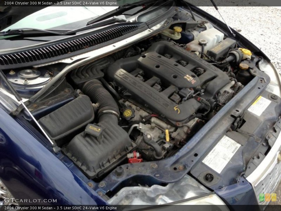 3.5 Liter SOHC 24-Valve V6 2004 Chrysler 300 Engine