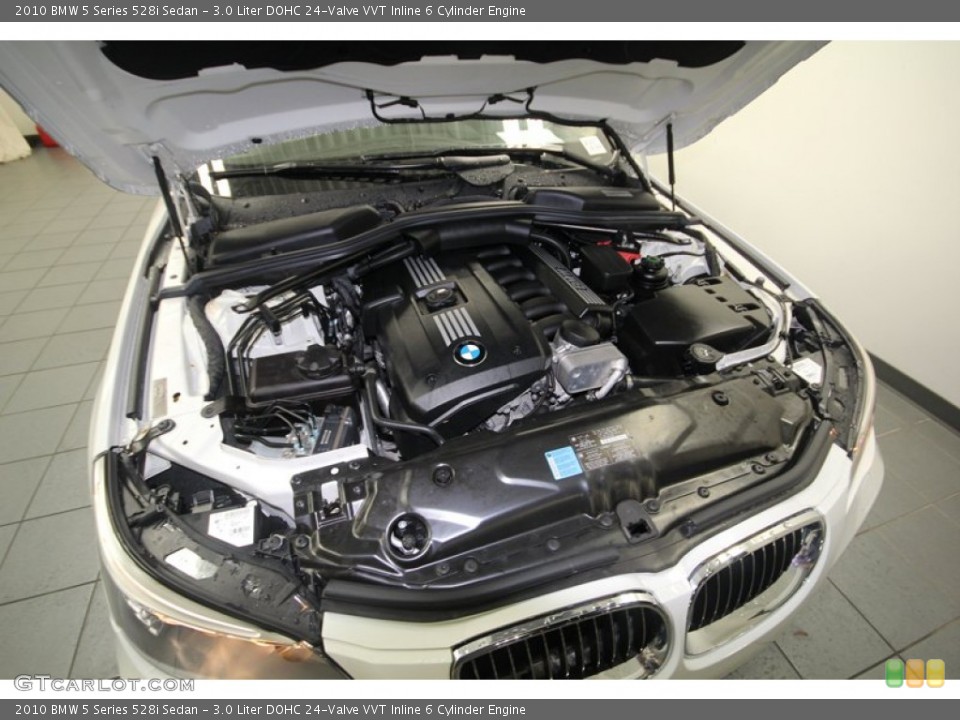 3.0 Liter DOHC 24-Valve VVT Inline 6 Cylinder Engine for the 2010 BMW 5 Series #77631814