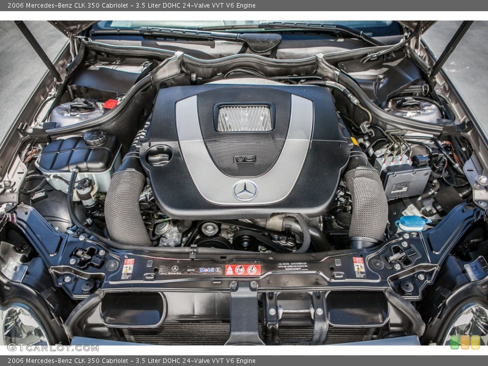 3.5 Liter DOHC 24-Valve VVT V6 2006 Mercedes-Benz CLK Engine