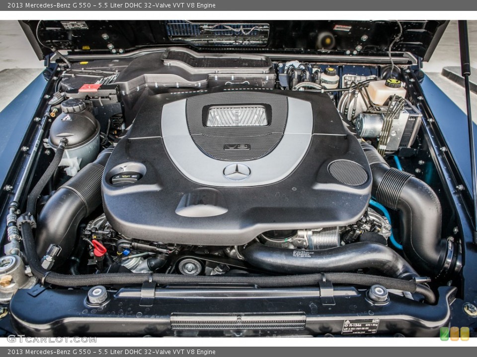 5.5 Liter DOHC 32-Valve VVT V8 Engine for the 2013 Mercedes-Benz G #77634073
