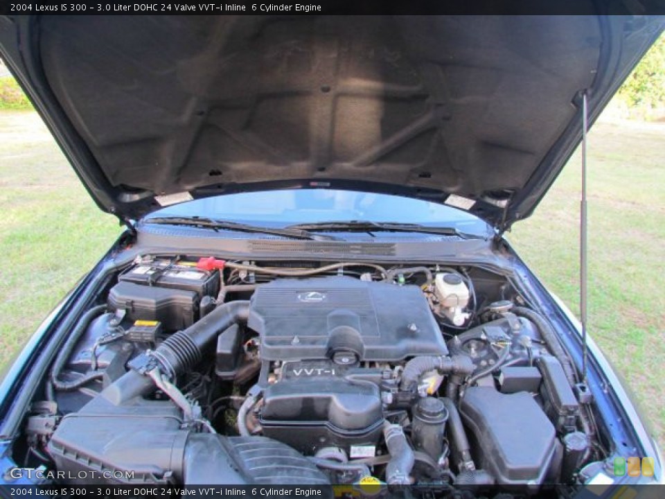3.0 Liter DOHC 24 Valve VVT-i Inline  6 Cylinder Engine for the 2004 Lexus IS #77636574
