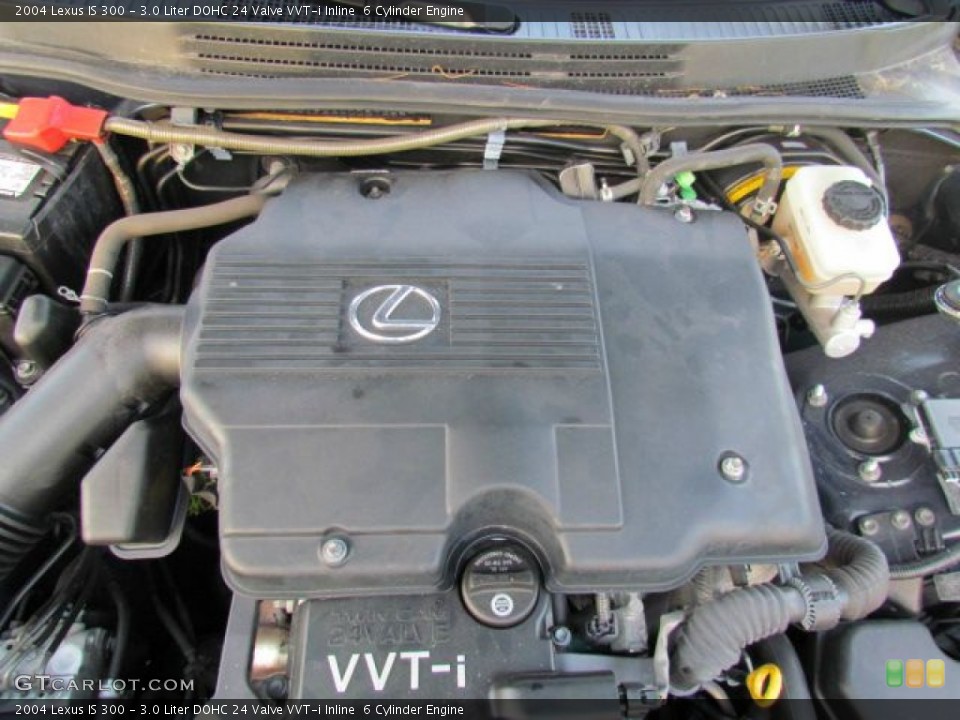 3.0 Liter DOHC 24 Valve VVT-i Inline  6 Cylinder Engine for the 2004 Lexus IS #77636595