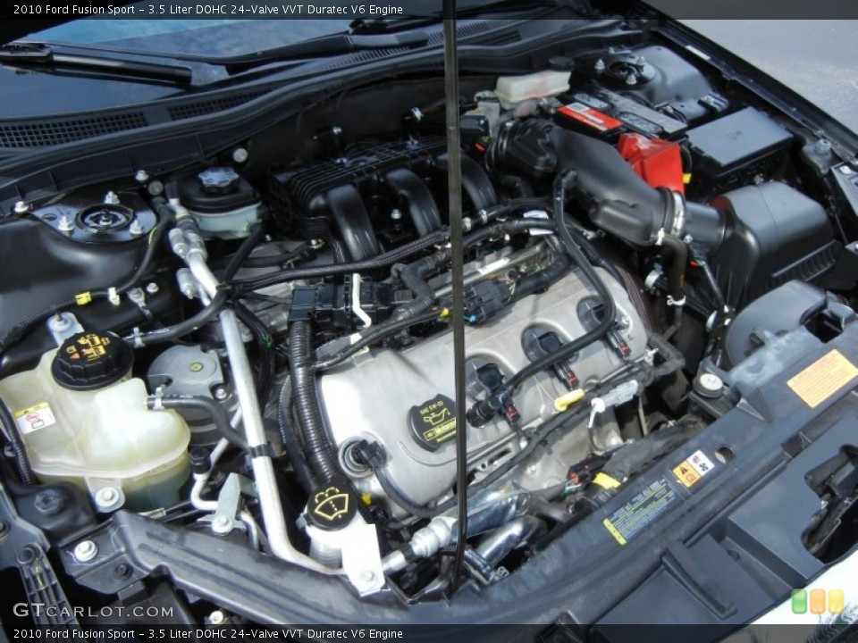 3.5 Liter DOHC 24-Valve VVT Duratec V6 Engine for the 2010 Ford Fusion #77639759