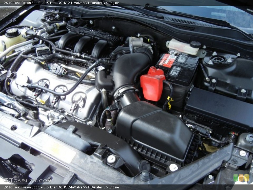 3.5 Liter DOHC 24-Valve VVT Duratec V6 Engine for the 2010 Ford Fusion #77639782