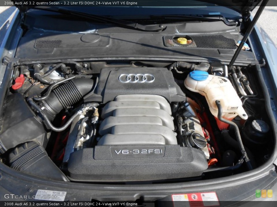 3.2 Liter FSI DOHC 24-Valve VVT V6 Engine for the 2008 Audi A6 #77641182