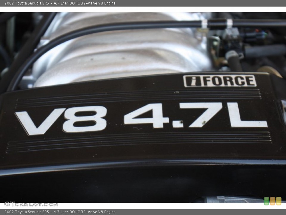4.7 Liter DOHC 32-Valve V8 Engine for the 2002 Toyota Sequoia #77646679