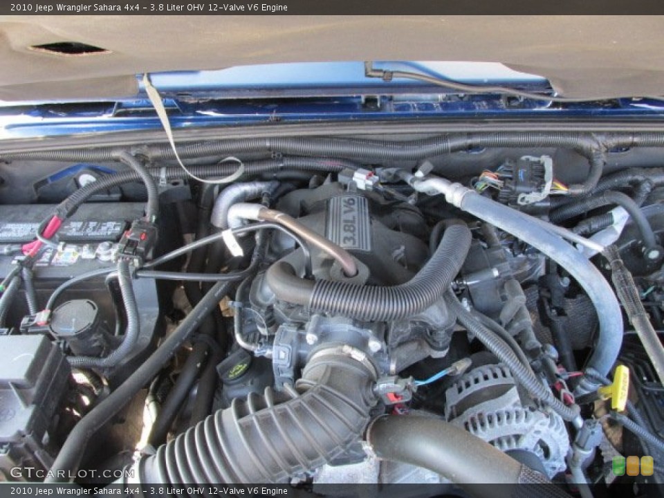 3.8 Liter OHV 12-Valve V6 Engine for the 2010 Jeep Wrangler #77648103