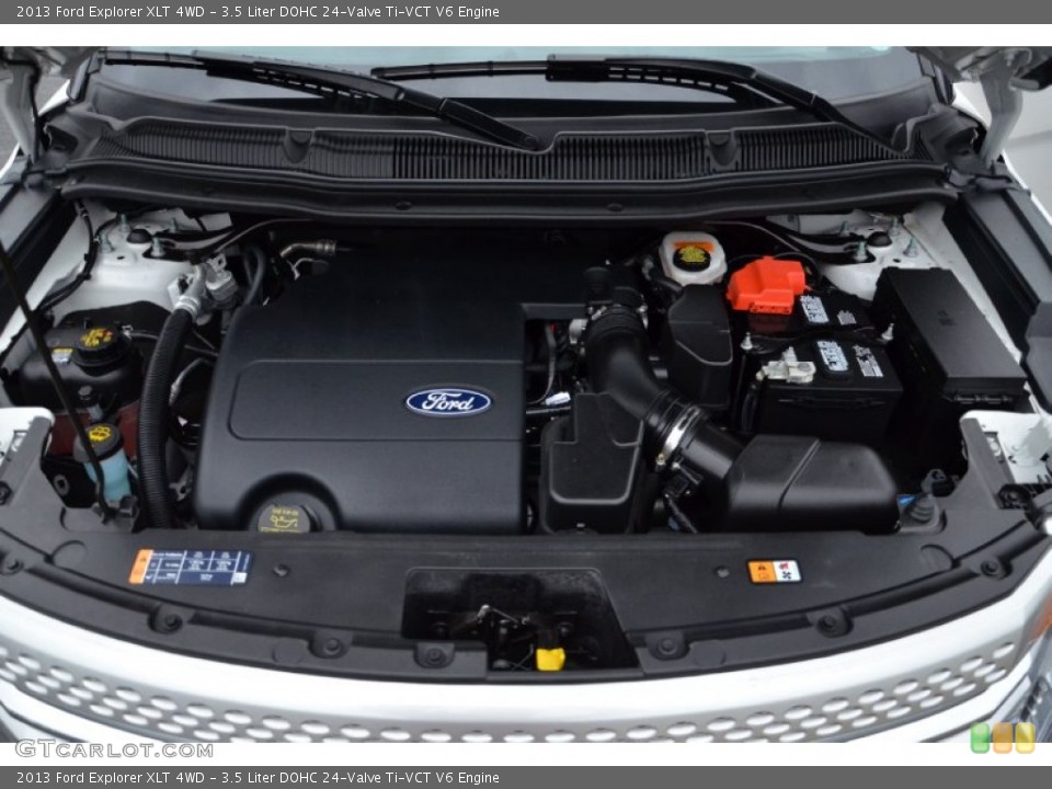 3.5 Liter DOHC 24-Valve Ti-VCT V6 Engine for the 2013 Ford Explorer #77651463