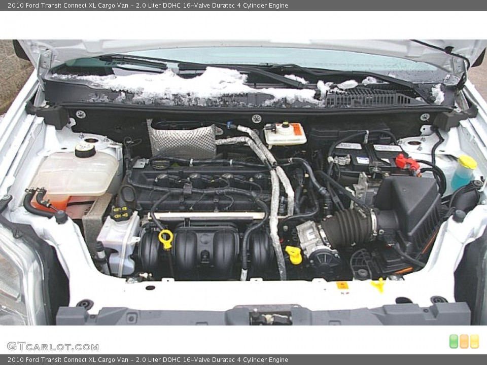 2.0 Liter DOHC 16-Valve Duratec 4 Cylinder 2010 Ford Transit Connect Engine