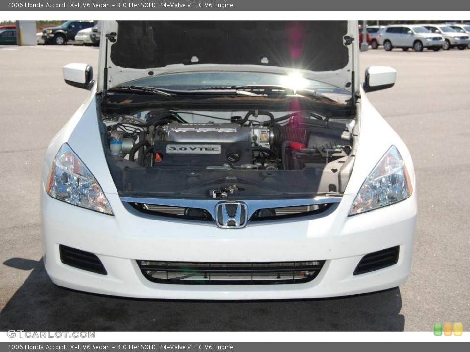 3.0 liter SOHC 24-Valve VTEC V6 Engine for the 2006 Honda Accord #7765279