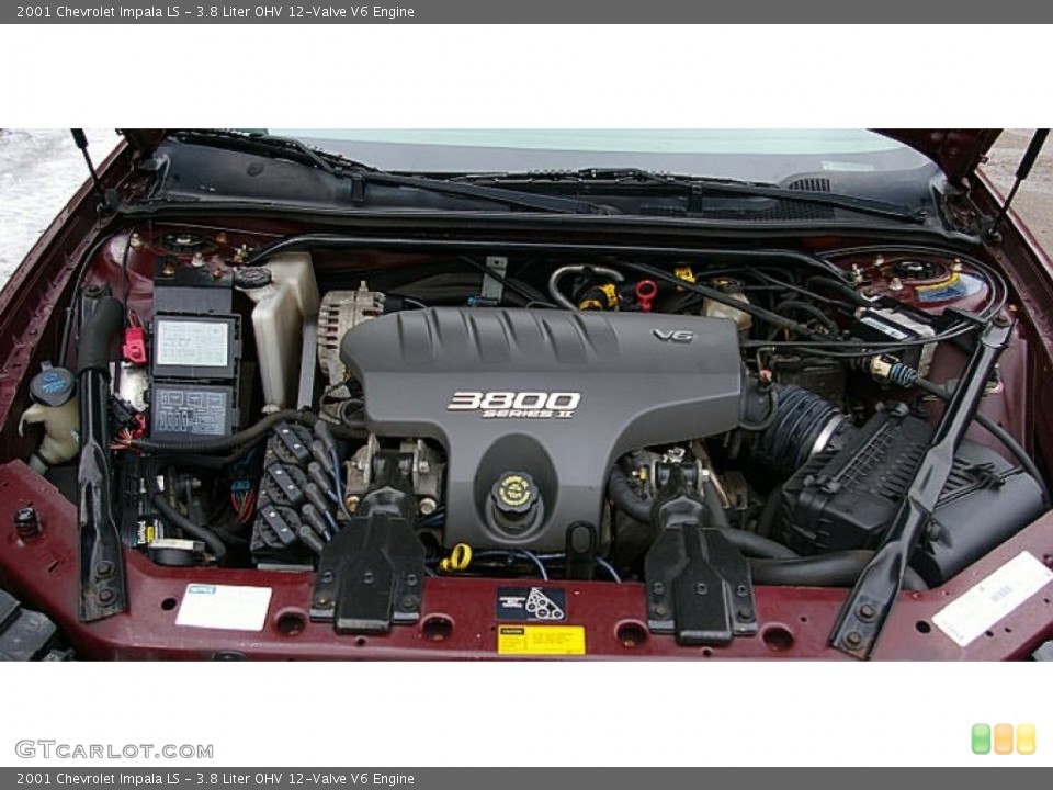 3.8 Liter OHV 12Valve V6 Engine for the 2001 Chevrolet Impala