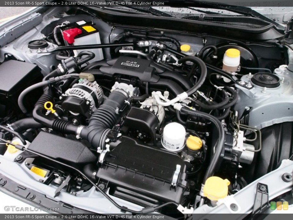 2.0 Liter DOHC 16-Valve VVT D-4S Flat 4 Cylinder Engine for the 2013 Scion FR-S #77653171
