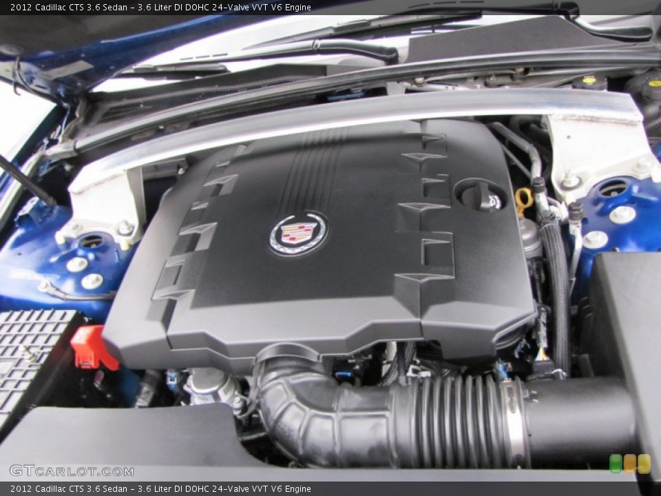 3.6 Liter DI DOHC 24-Valve VVT V6 2012 Cadillac CTS Engine