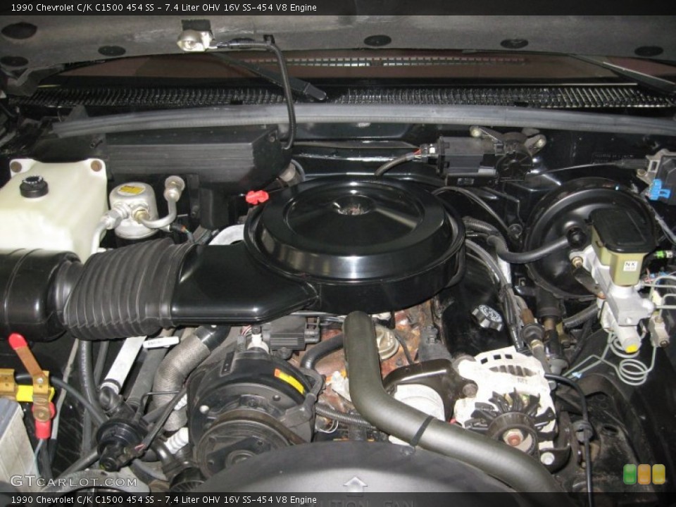 7.4 Liter OHV 16V SS-454 V8 Engine for the 1990 Chevrolet C/K #77657763
