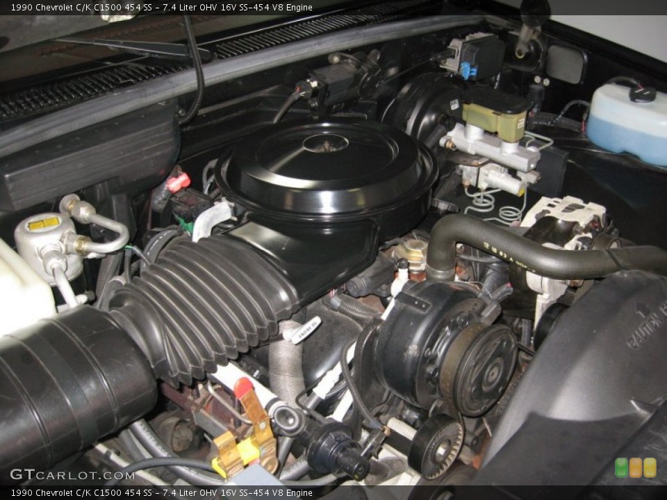 7.4 Liter OHV 16V SS-454 V8 Engine for the 1990 Chevrolet C/K #77657871