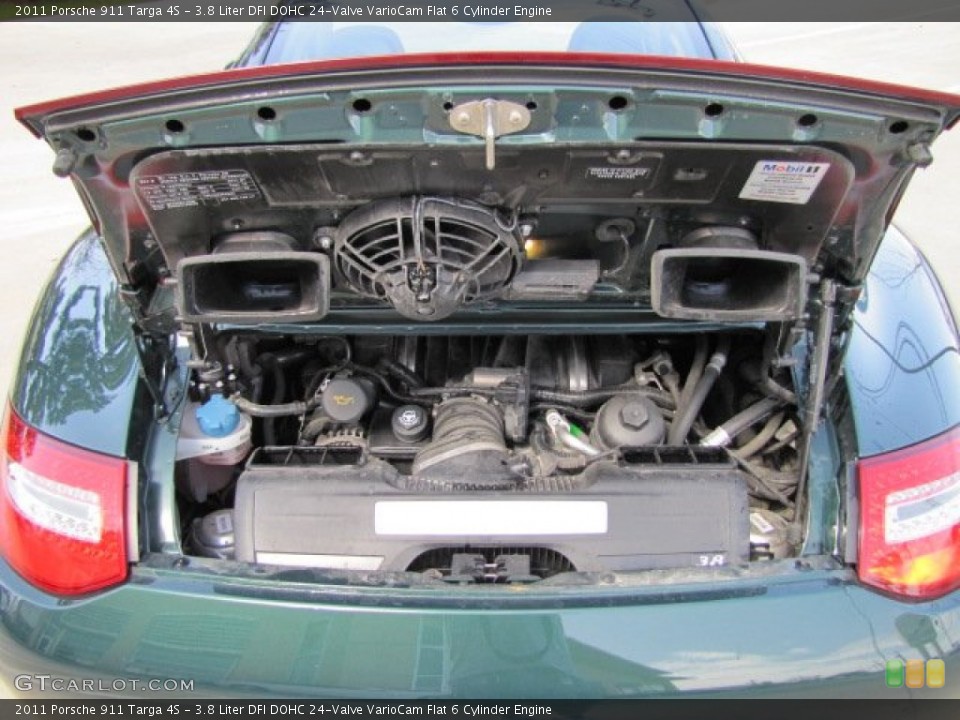 3.8 Liter DFI DOHC 24-Valve VarioCam Flat 6 Cylinder Engine for the 2011 Porsche 911 #77660787