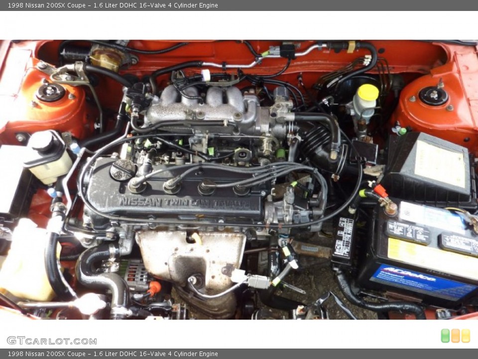 1.6 Liter DOHC 16-Valve 4 Cylinder 1998 Nissan 200SX Engine