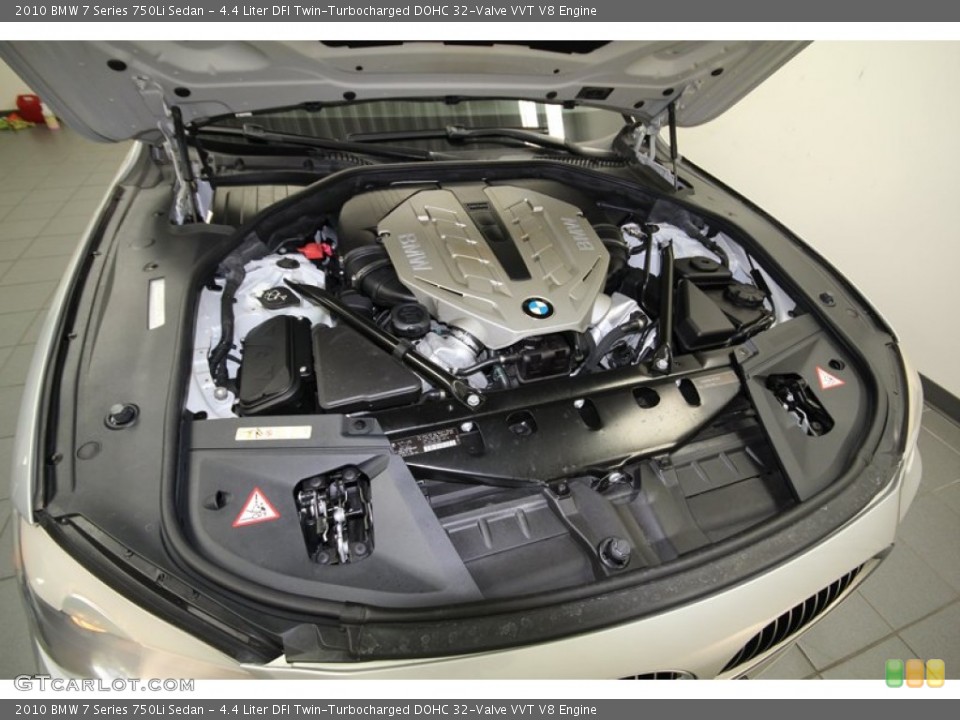 4.4 Liter DFI Twin-Turbocharged DOHC 32-Valve VVT V8 Engine for the 2010 BMW 7 Series #77678877