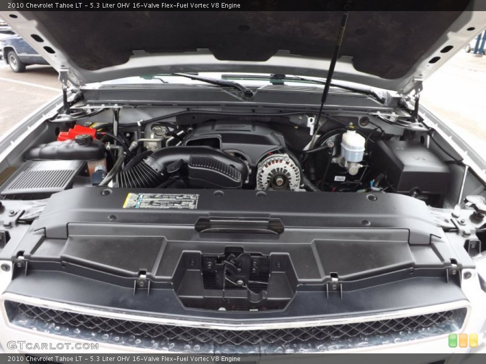 5.3 Liter OHV 16-Valve Flex-Fuel Vortec V8 Engine for the 2010 Chevrolet Tahoe #77678886
