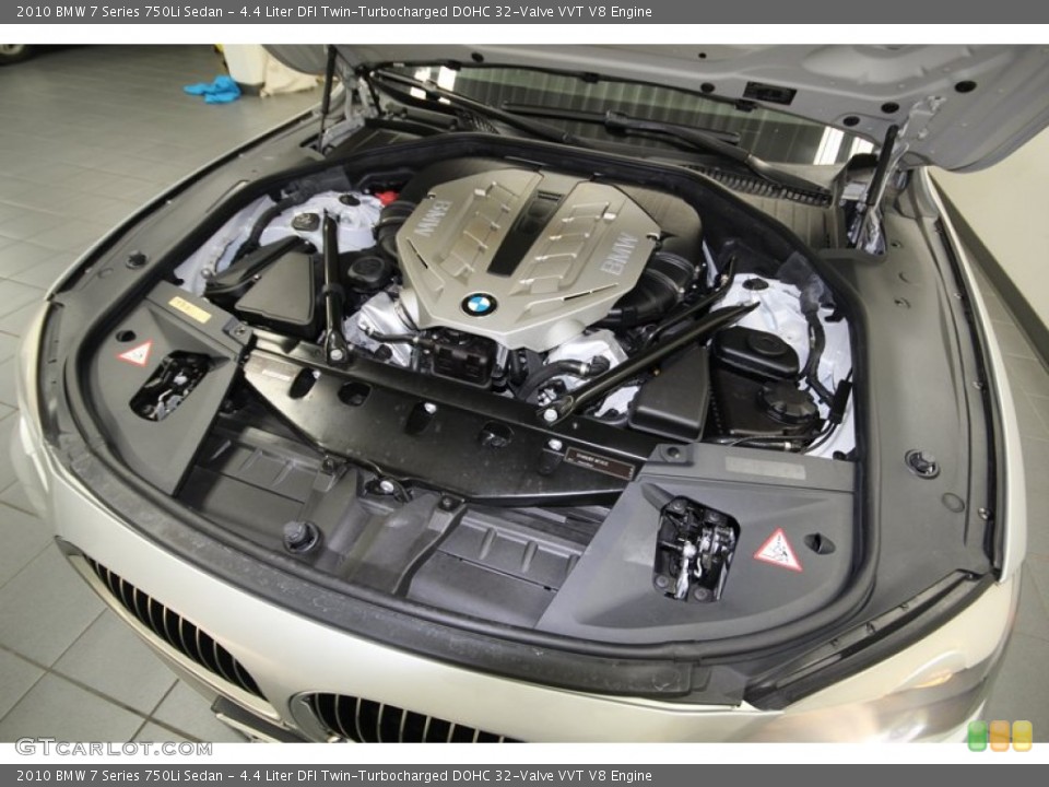 4.4 Liter DFI Twin-Turbocharged DOHC 32-Valve VVT V8 Engine for the 2010 BMW 7 Series #77678904