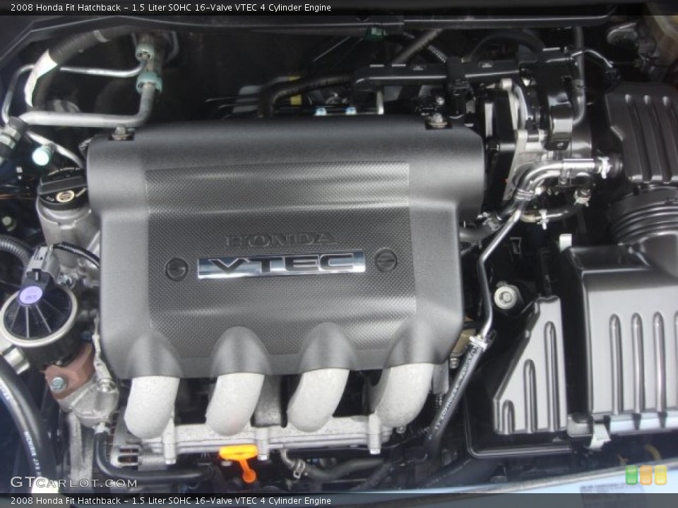 1.5 Liter SOHC 16-Valve VTEC 4 Cylinder Engine for the 2008 Honda Fit #77685915
