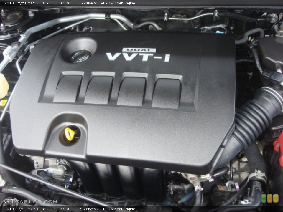1.8 Liter DOHC 16-Valve VVT-i 4 Cylinder 2010 Toyota Matrix Engine