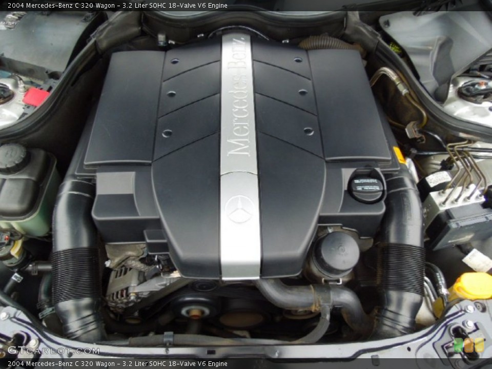 3.2 Liter SOHC 18-Valve V6 Engine for the 2004 Mercedes-Benz C #77693961